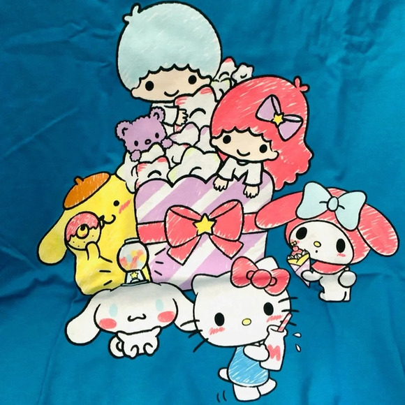 LOOT CRATE x SANRIO Hello Kitty and Friends Graphic Shirt - Picture 1 of 5